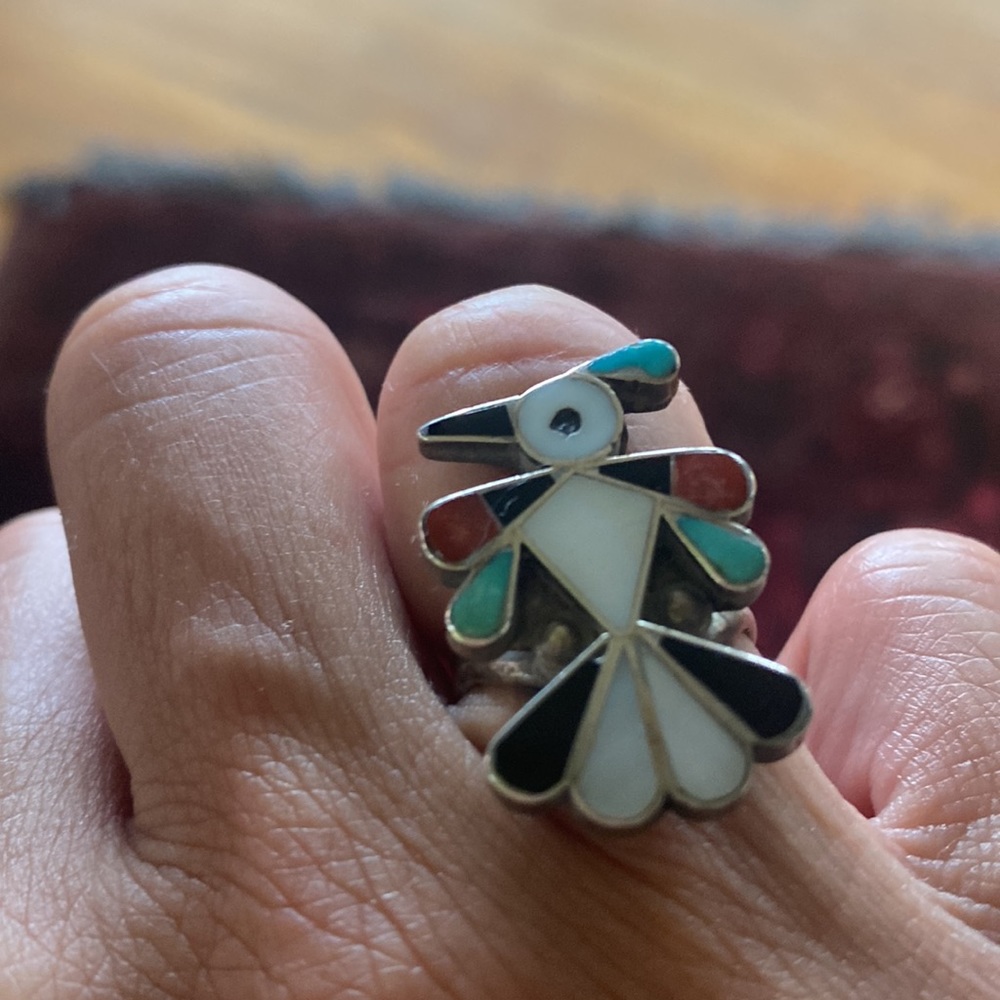Vintage Indian ring - Picture 3 of 4